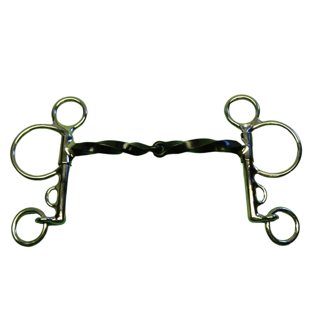 Mors Pelham Embouchure Caoutchouc Pour Cheval – UKSALES25 – Acier Inoxydable – Neuf