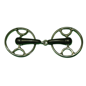 Jointed Vulcanite Swivel Bit