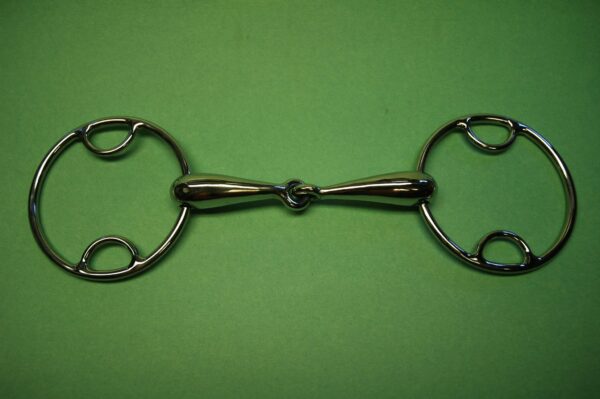 Hollow Mouth Loose Ring with Loops