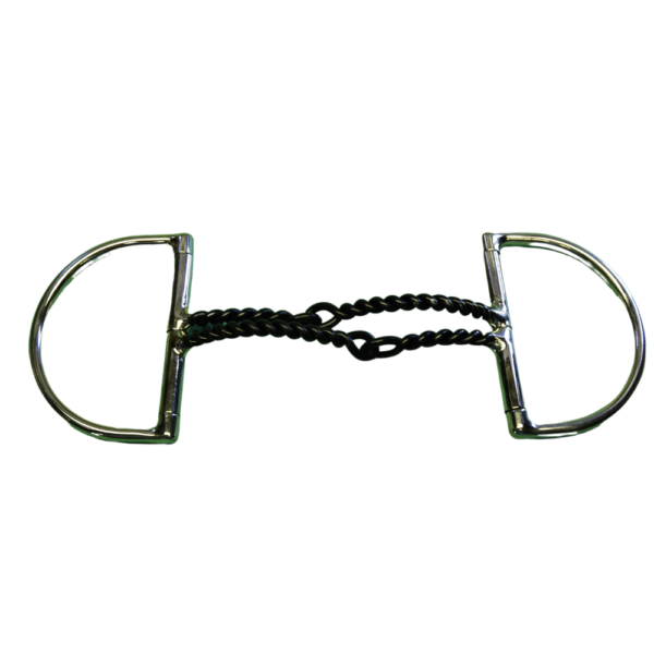 D Ring Double Twisted Wire with Deep Curve