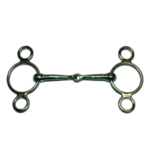 Jointed 3 Ring Snaffle