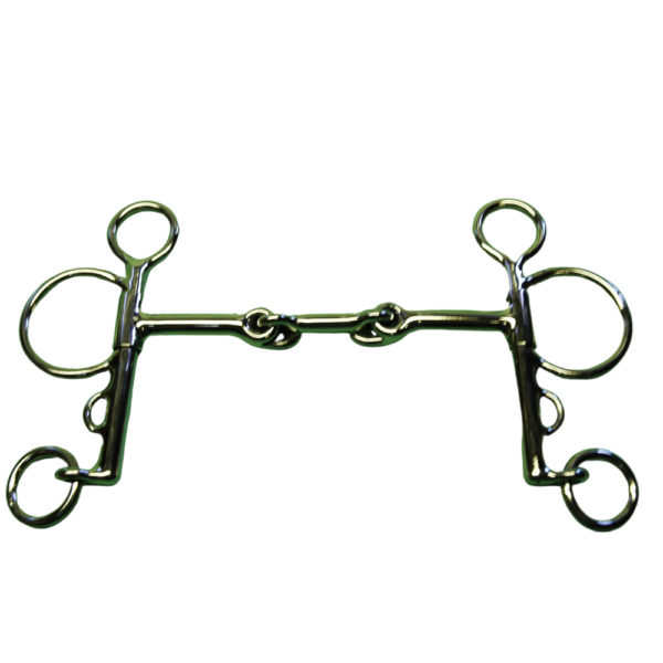 Smooth French Pelham with Locks