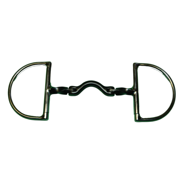 French Hinge Twisted D Ring