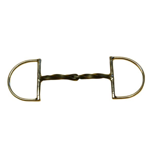Drilled 3/8' Twisted Hinge D Ring