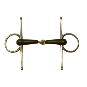 Vulcanite Rubber Full Cheek Snaffle