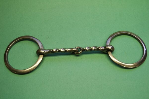 Nickel Twisted Loose Ring Snaffle