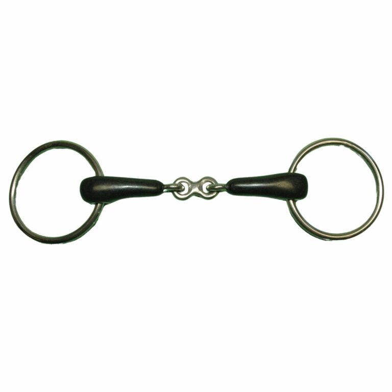 Abbey England French Rubber Loose Ring Snaffle