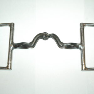Broken Port Twisted 3/8 Bar D Ring