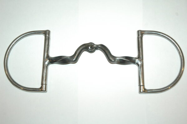 Broken Port Twisted 3/8 Bar D Ring